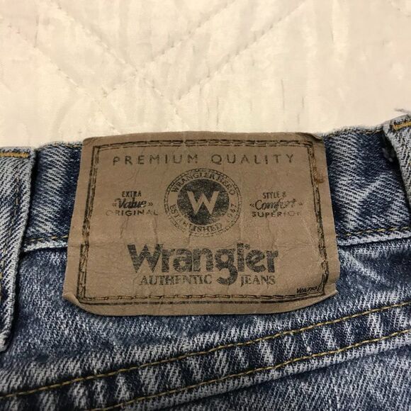 Wrangler relaxed fit‎ blue jeans 42X30 - Picture 4 of 5
